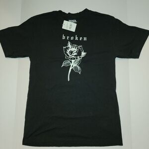 Nwt broken promises t shirt sz M goth grunge dark deep